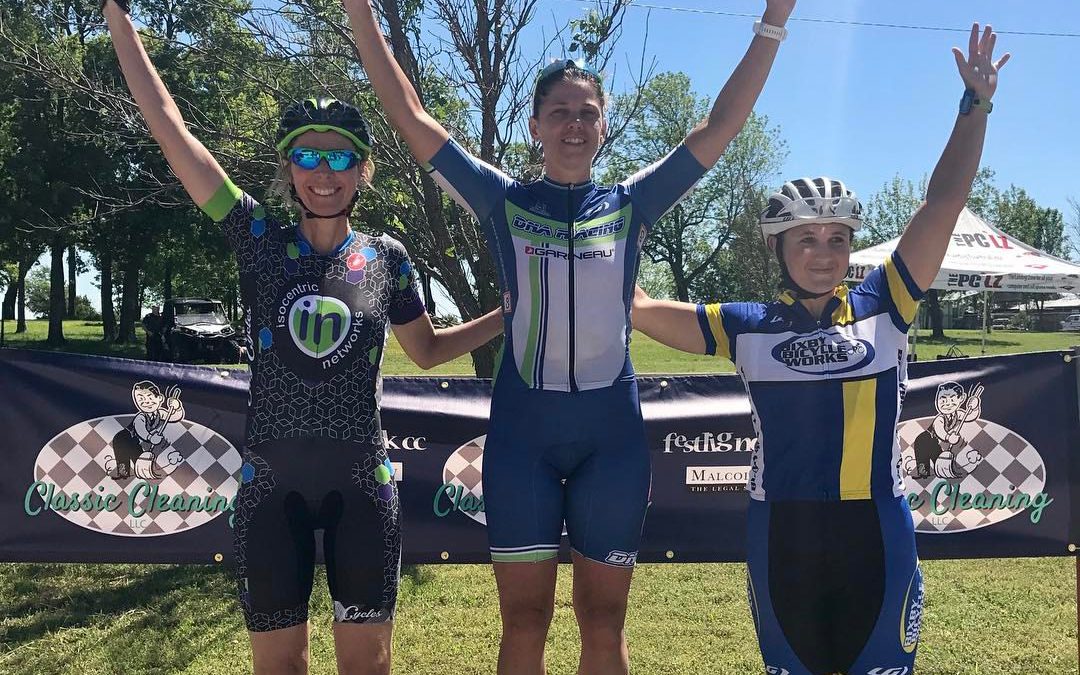 A solid weekend of racing for our girl @fanzyn – 4th yesterday in the Anthem Brewing Road Race