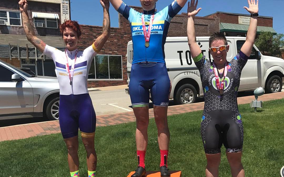 Hard fought podium for our girl @wattsnsunshine today at the Palmer Sand Springs Age Based State championship crit.